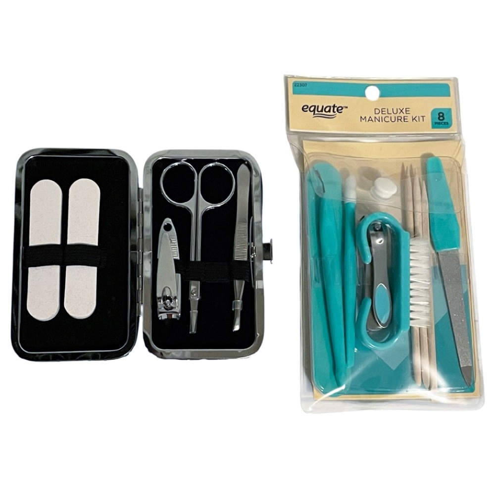 NWT 2-Pack Mini Manicure Nail Tool Kits